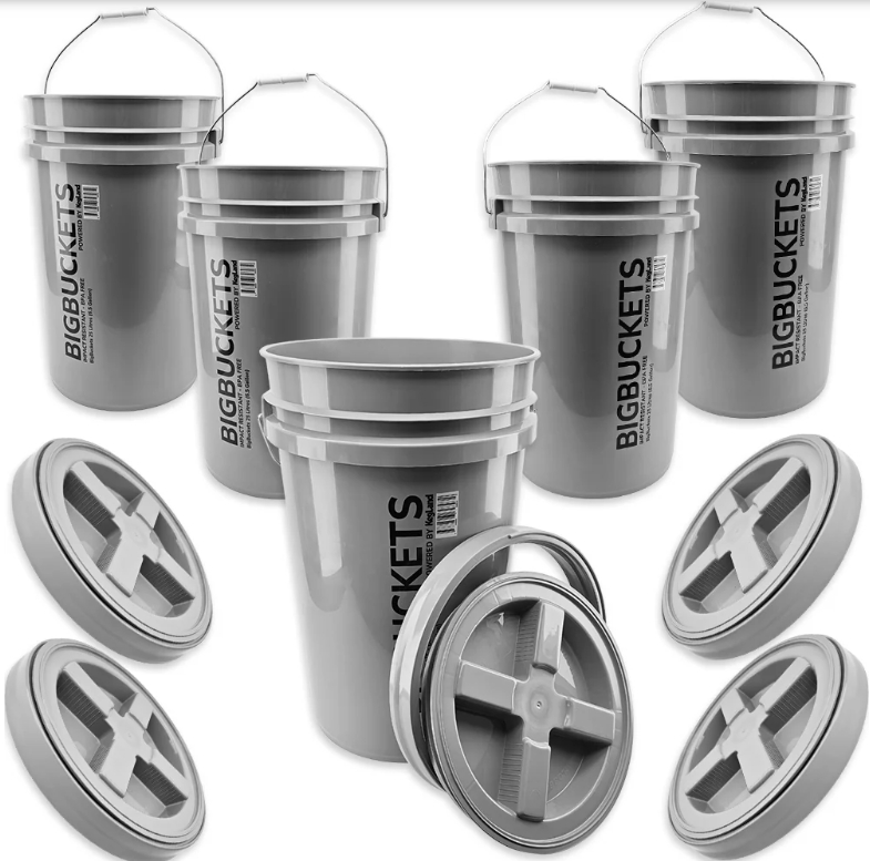 BIG BUCKETS 13L X 5 WITH LID