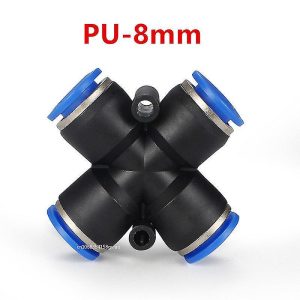 PUSH IN 4 WAY SPLITTER 8MM