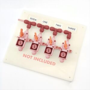 GAS BOARD/DISPLAY 4 OUTPUT