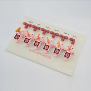 GAS BOARD/DISPLAY 6 OUTLET