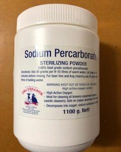 SANITIZER SODIUM PERC 1100G