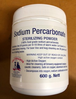 SANITIZER SODIUM PERCARB 600G