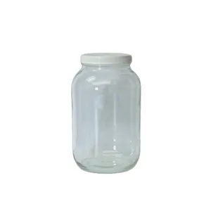 1 GALLON GLASS JAR AND LID