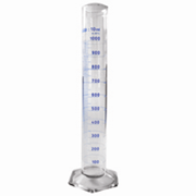 MEASURING CYL 25ML HEX BASE